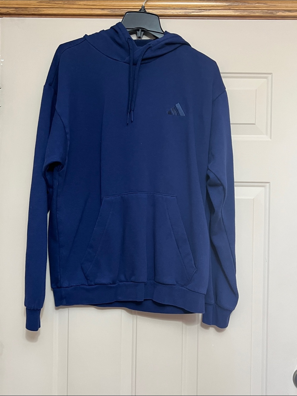 Adidas navy blue hoodie.  JY9068
